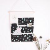 7 Pockets Wall Hanging Bag Linen Closet Organizer