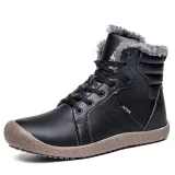New Cotton Warm Large Size Comfortable Antiskid Shoes Couple Snow Boots