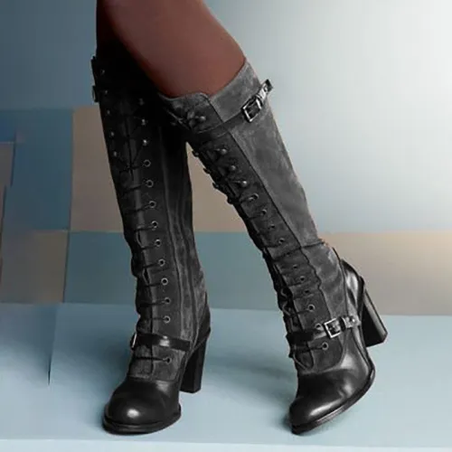 Women's Vintage Lolita Style Boots