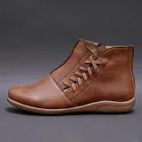 Women Winter Flat Heel Boots