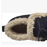Women Warm Snow Booties Flat Heel Winter Slip On Boots