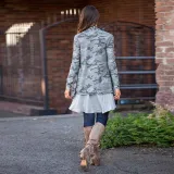 Fall/Winter Casual Long Sleeved Print Cardigan