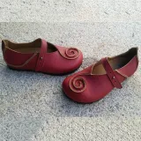 Vintage PU Leather Loafers
