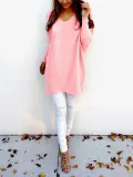 Fashion V-Neck Long Sleeve Women's Sweater