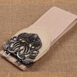 Women Carved Vintage Artificial Belt