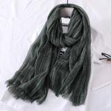 Women Solid Casual Comfort Scarves