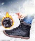 New Cotton Warm Large Size Comfortable Antiskid Shoes Couple Snow Boots
