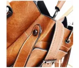 Large Capacity Vintage Tote Crossbody Bag