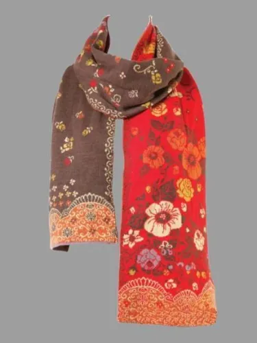 Floral Cotton-blend Scarves