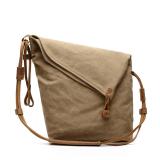 Simple Literature Worn Shoulder Convas Bag