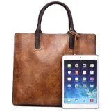 4 PCS Women Faux Leather Handbags Vintage Multi-function Crossbody Bags