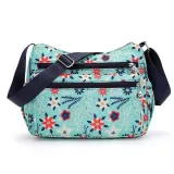 Women Flower Pattern Waterproof Lightweight Shoulder Bags Crossbody Bags