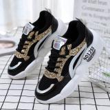 Casual Fashion Paillette Lace-Up Platform Shoes Sneakers