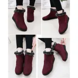 Women Winter Shoes Warm Snow Zipper Ankle Boots