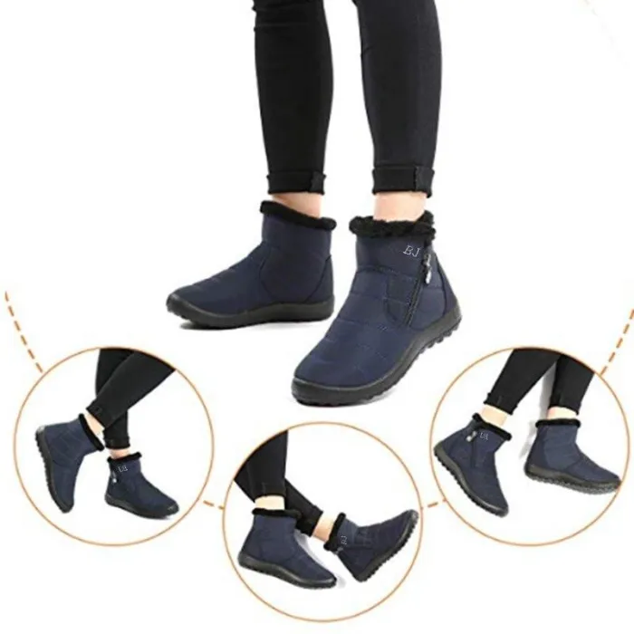 Women Outdoor Anti-Slip Walking Snow Boots