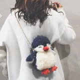 Womens Penguin Cute Zipper Crossbody Bags