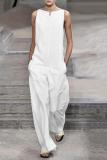 Fashion Plain Long Sleeve Jumpsuits