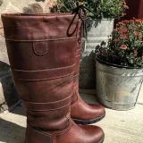 Women's outdoor casual waterproof riding boots