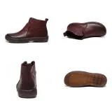Women Classic Booties Casual Slip On High Quality Shoes
