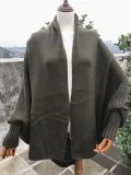 Knitted Casual Knitted Solid Cotton Winter Cardigan