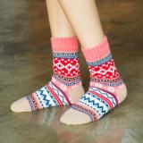 Annychloe Vintage Wool Warm Crew Socks(5 Pairs)