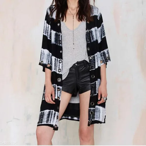 New Craft Printing And Dyeing Coat
