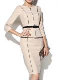 Sweet Heart  Plain Bodycon Dress