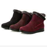 Women Winter Shoes Warm Snow Zipper Ankle Boots