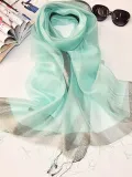 Beach Fringed Solid Scarve