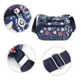 Women Flower Pattern Waterproof Lightweight Shoulder Bags Crossbody Bags