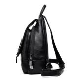 2 in 1 Women Leather Backpack+Crossbody Sling Shoulder Bag