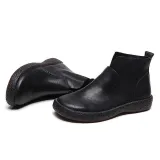 Women Classic Booties Casual Slip On High Quality Shoes