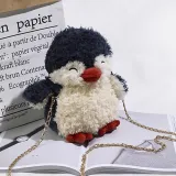 Womens Penguin Cute Zipper Crossbody Bags