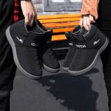 Women's casual and comfortable waterproof snow boots