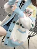 Lazy Breeze Loose Oversized Knitted Sweaters Jacket