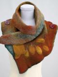 Color-Block Cotton-Blend Casual Scarves & Shawls
