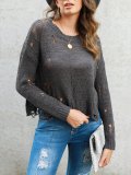 Shift Long Sleeve Crew Neck Sweater
