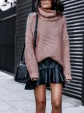 Casual Loose Striped Knitted Sweater