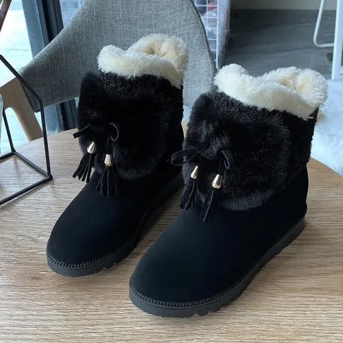 Women Winter Tassel Platform Boots
