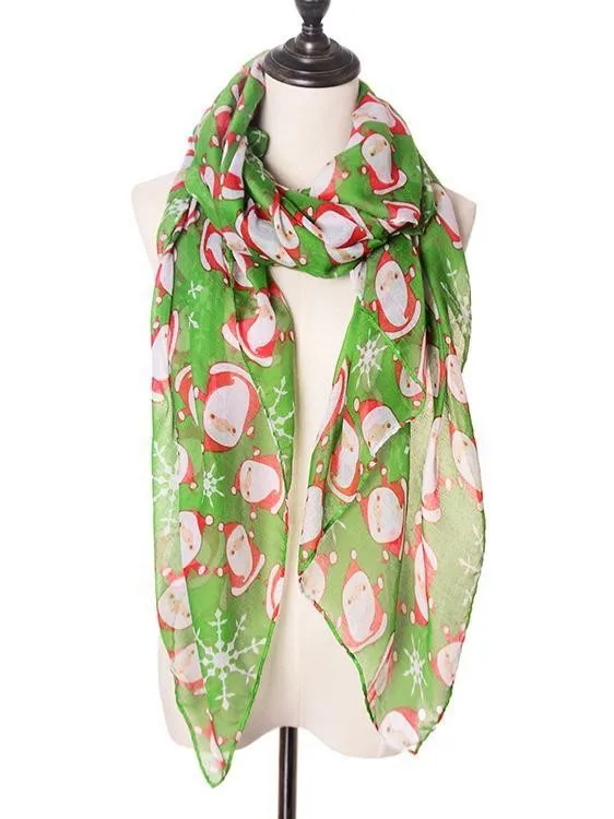 Christmas Holiday Scarves & Shawls