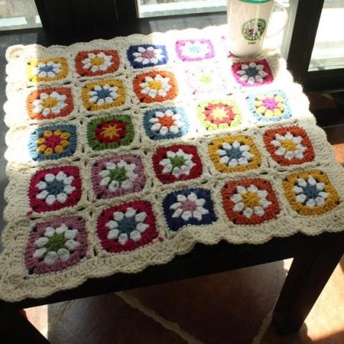 Crochet Lace Multi-purpose Woven Mat