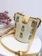 Women's Casual Zipper Woven Straw Leather Crossbody Bag