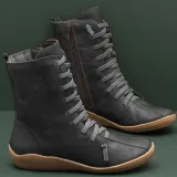 Women Vintage Style Soft Sole Boot Shoes