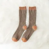 Warm Thick Line Cotton Pile Socks