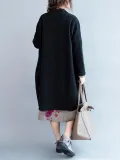 Thickened Long Sleeve Women Baggy casual Cardigan