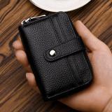RFID Genuine Leather Card Wallet