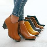 Closed Toe Chunky Heel Med (3-8Cm) Boots