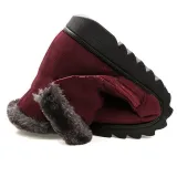 Women Winter Shoes Warm Snow Zipper Ankle Boots