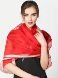 Beach Fringed Solid Scarve