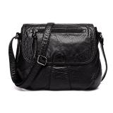 Soft Washed Leather Crossbody Bag